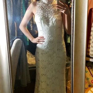 LACE PROM/BRIDAL DRESS